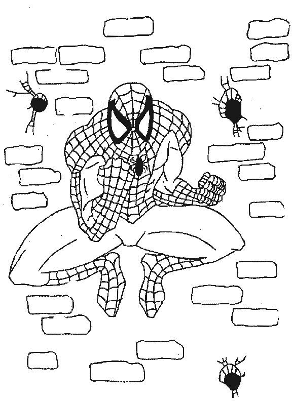 Disegno 45 Spiderman