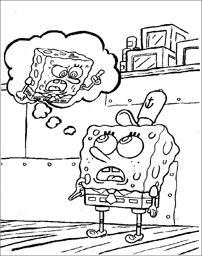 Disegno 4 Spongebob