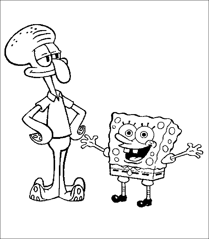 Disegno 7 Spongebob