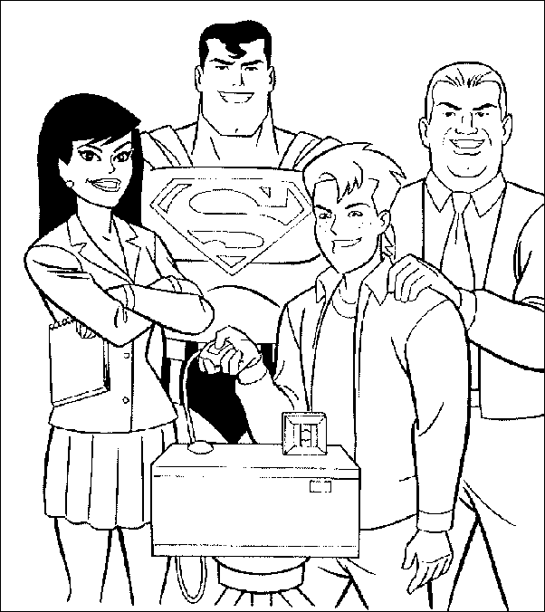 Disegno 7 Superman