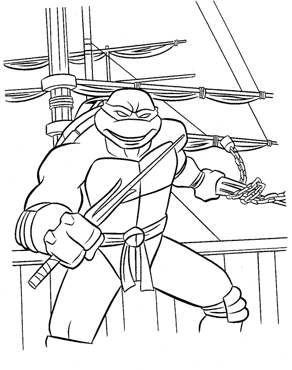 Disegno 22 Tartarughe ninja