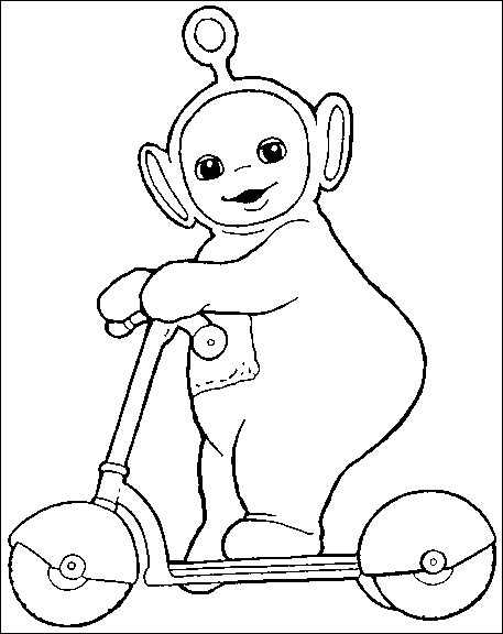 Disegno 18 Teletubbies