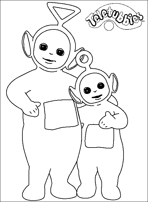 Disegno 20 Teletubbies