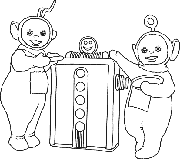 Disegno 28 Teletubbies