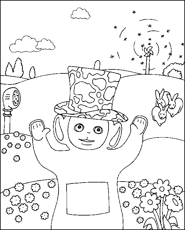 Disegno 30 Teletubbies