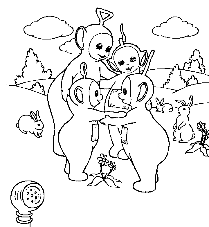 Disegno 31 Teletubbies