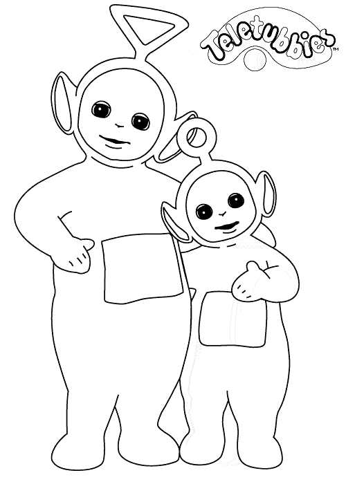 Disegno 38 Teletubbies