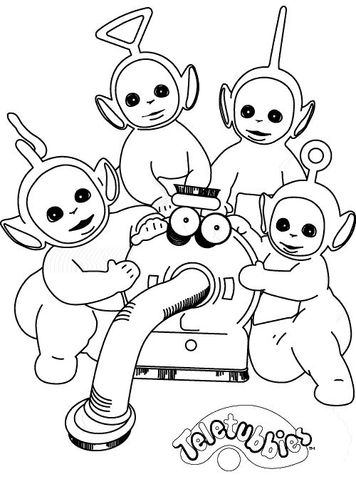 Disegno 44 Teletubbies