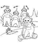 Disegno 27 Teletubbies