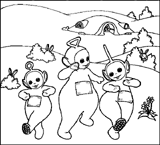 Disegno 32 Teletubbies