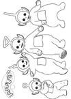 Disegno 36 Teletubbies