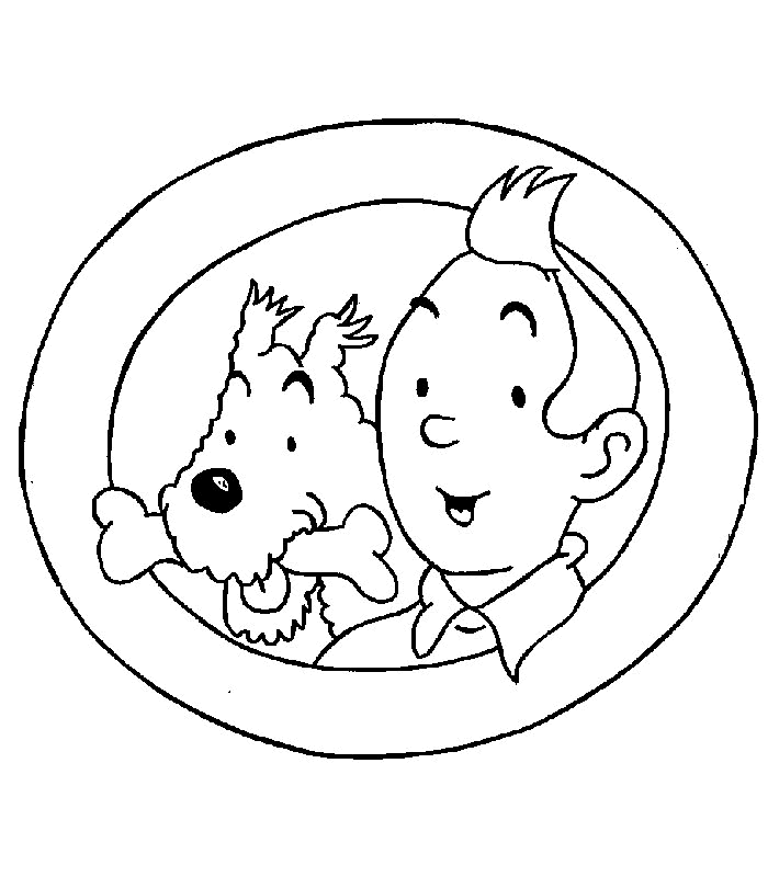 Disegno 8 Tintin