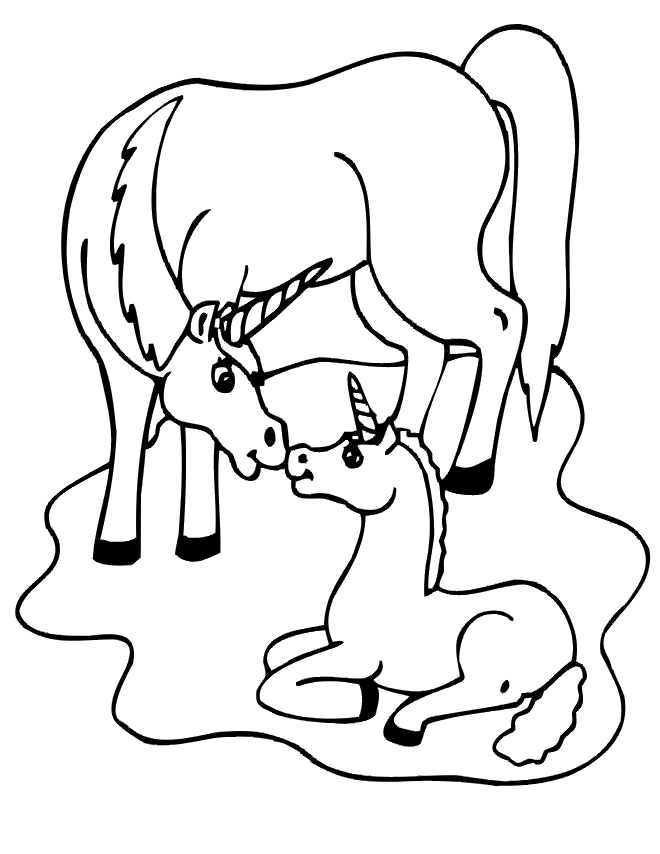 Disegno 26 Unicorno