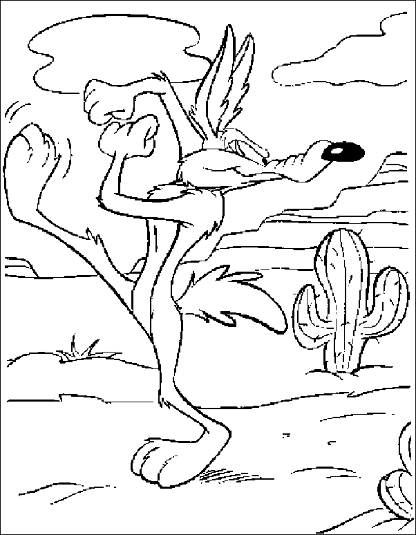 Disegno 4 Wile coyote