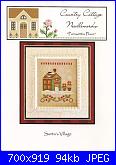 CCN Country Cottage Needleworks - schemi e link-ccn-santas-village-poinsettia-place-jpg