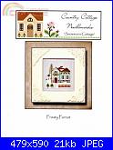 CCN Country Cottage Needleworks - schemi e link-ccn-03-frosty-forest-snowmans-cottage-jpg