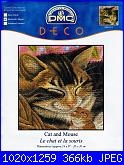 Gatti e Gattini - schemi e link-dmc-bk274-cat-mouse-jpg