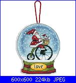 Idee Natalizie per decorare  la casa...- schemi e link-dimensions-70-08903-love-snow-globe-ornament-jpg