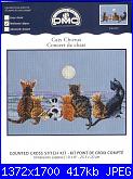 Gatti e Gattini - schemi e link-dmc-k-4998-cats-chorus-jpg