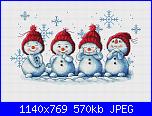 Pupazzi di neve - schemi e link-cover-jpg