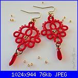 Gioielli A Chiacchierino..... dalla rete-redtattedearrings-marilee-rockley-jpg