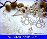 Gioielli A Chiacchierino..... dalla rete-victorian-lace-earrrings-tatted-lace-earrings-white-snowflakes-icycles-crystals-let-jpg