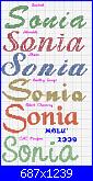 " Sonia" in altezza 20 - 25 - 30 quadretti-sonia-script-jpg