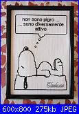 Ricami eseguiti utilizzando gli schemi di maria27-snoopy-diversamente-attivo_1_immagine-2742-jpg