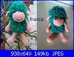 SAL impariamo il punto pelliccia - una pecora amigurumi-20150531_191527-jpg