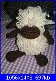 SAL impariamo il punto pelliccia - una pecora amigurumi-p6130088-jpg