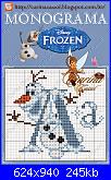 Olaf monograma-Frozen-Disney-jpg