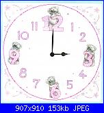 Tatty Teddy-anchor-tt215-tatty-teddy-clock-jpg