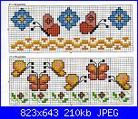 Piccoli bordi con fiori e farfalle-img818-jpg