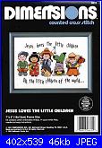 Dimensions 6610 - Jesus Loves the Little Children-dimensions-6610-jesus-loves-little-children-jpg