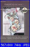 Dimensions 70-08854 Enchanted Ornament Stocking-70-08854-jpg