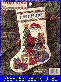 Dimensions 8505 - Santa Claus Stocking-dimensions-8505-santa-claus-stocking-jpg