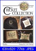 The Cricket Collection 74 - Cross Stitch Folk Angel - Vicki Hastings 1990-62-heraldry-jpg