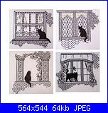 Blackwork Ladys e varie-gatti-alla-finestra-jpg