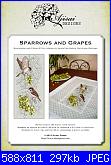 Blackwork Ladys e varie-sparrows-grapes-jpg