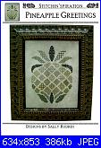 Blackwork Ladys e varie-pineapple-greetings-jpg