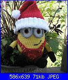 " Amigurumi..."-chrismas-minion-jpg