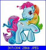 Schema Pony di "My little pony"-rainbow-dash-my-little-pony-17940460-307-304-jpg