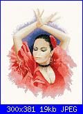 "Flamenco" Lanarte!+ aiuto legenda colori-flamenco-dancer-cross-stitch-kit-pmfd908-jpg