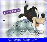 Cerco schemi con personaggi Disney per lenzuolino-baby-pippo-gattoni-jpg