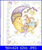 schema  Bunny Baby Birth Sampler- Design Works-935997_449055421882119_1362455954_n-jpg