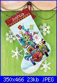 Dimensions Santa's sidecar stocking-dim70-08867big-jpg