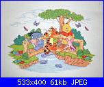 Winnie The Pooh - Disney D177-Fun on the bridge-cimg0025-jpg