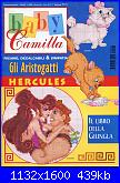 Baby Camilla Aristogatti, Hercules, Libro della Giungla 98/99 *-copertina-jpg