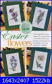 Cross Stitch Collection 169 - Avril 2009 *-easter-flower-cards-photo-jpg