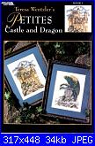 Leisure Arts - Teresa Wentzler's - Petites Castle and Dragon *-copertina-jpg